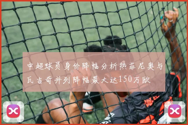 中超球员身价降幅分析热菲尼奥与瓦吉奇并列降幅最大达150万欧